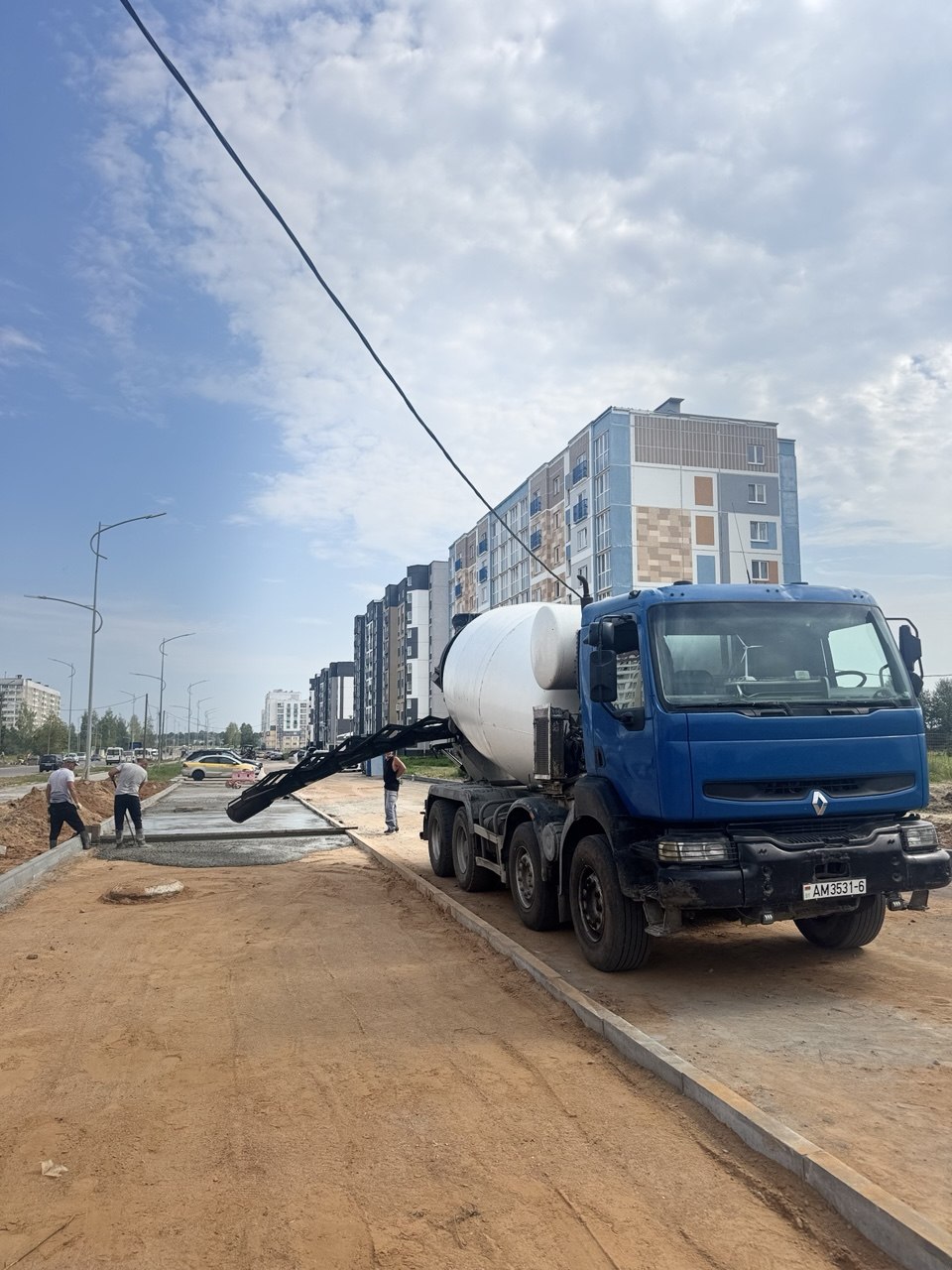 Доставка бетона автобетоносмесителем в Могилеве