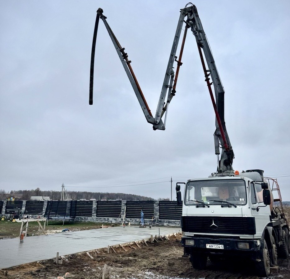 Аренда гибридного бетононасоса в Могилеве